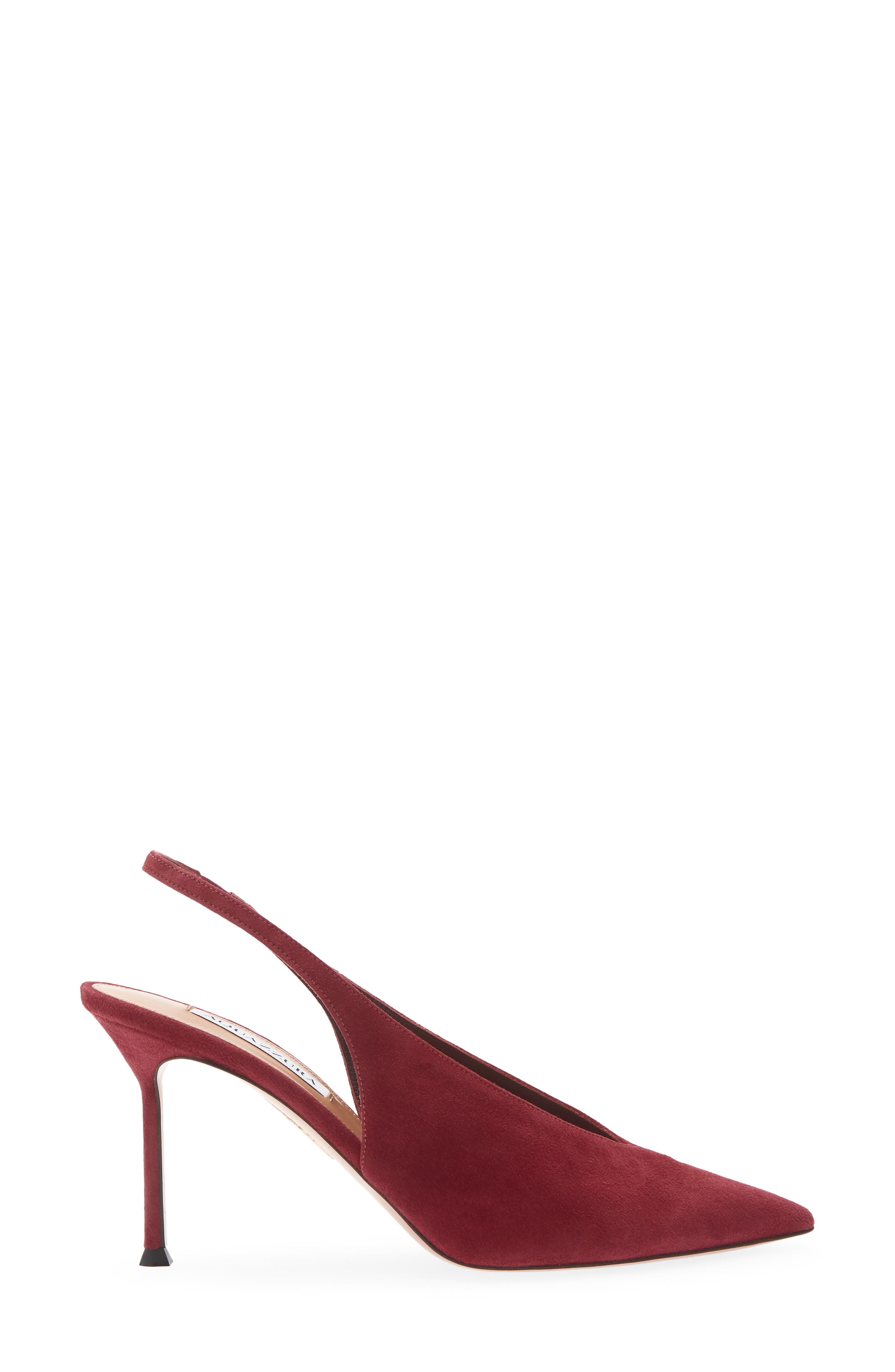 Voltaire Slingback Pump, Alternate, color, BEETROOT