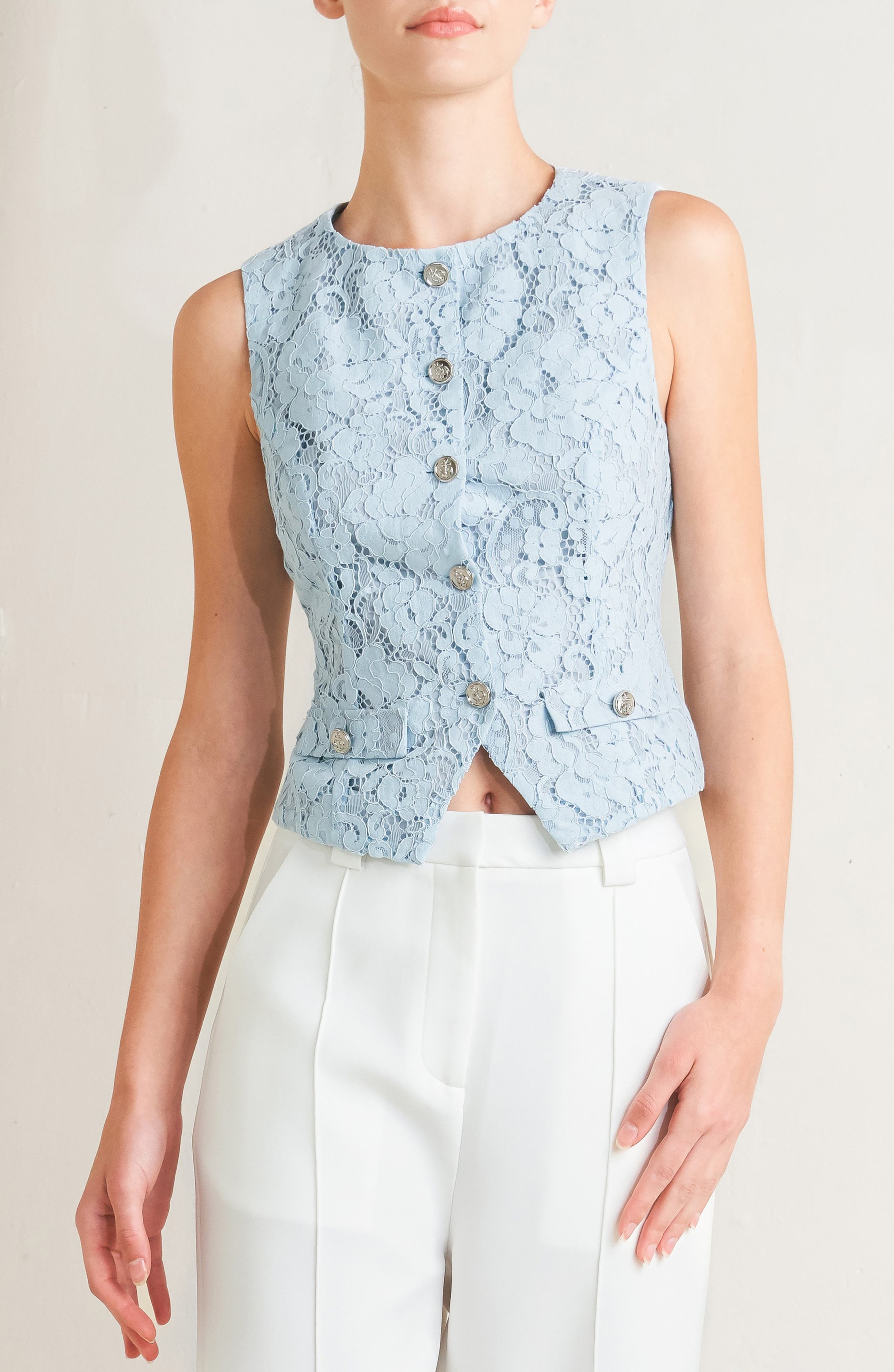 FREEMARKET Lace Vest