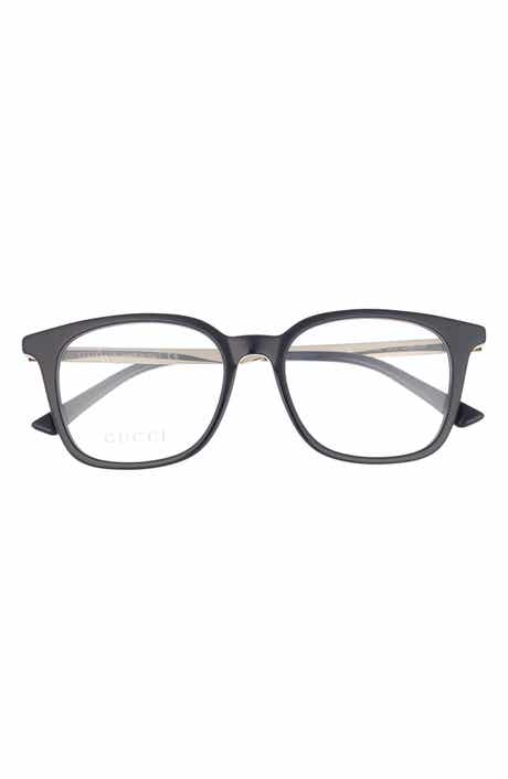 Gucci 52mm Square Optical Glasses