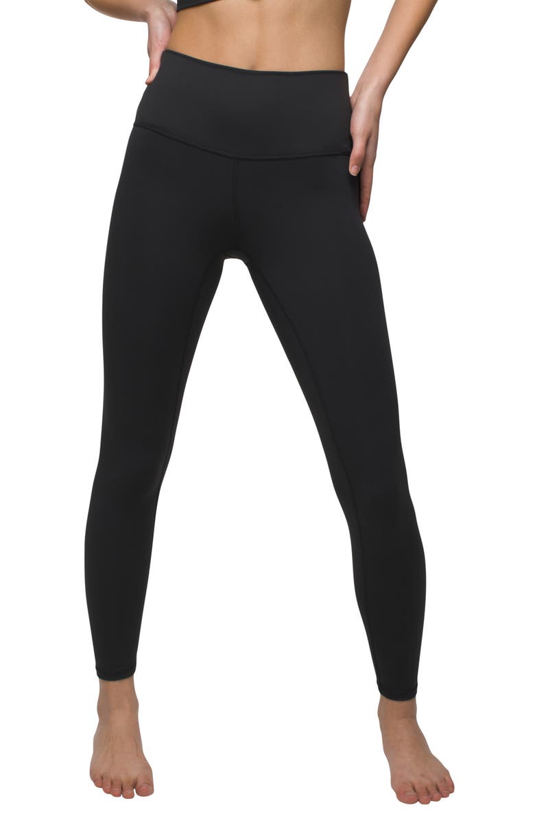 prAna Luxara Leggings, Alternate, color, Black