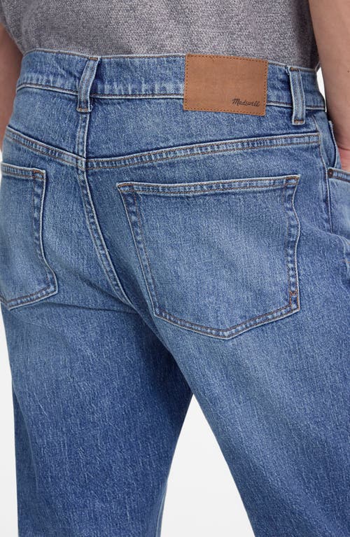 Madewell Athletic Slim Jeans In Geneva Wash