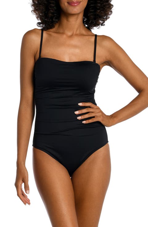 Bandeau One-Piece Swimsuit