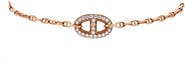 Pre-Owned Hermes New Farandole Bracelet 18K Rose Gold with Diamonds