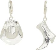 Petit Moments Faye Mismatched Western Drop Earrings