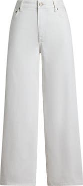 Lauren Ralph Lauren High Waist Crop Wide Leg Jeans