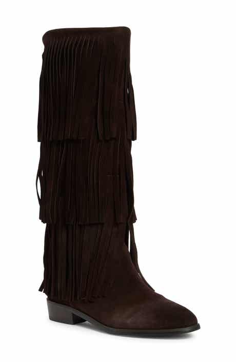 Steve Madden Spur Fringe Boot