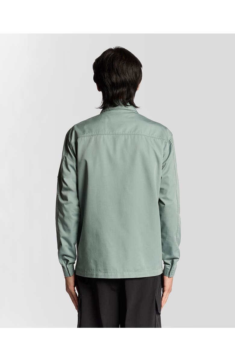 Lyle & Scott Long Sleeve Multi Pocket Overshirt, Alternate, color, Cold Mint