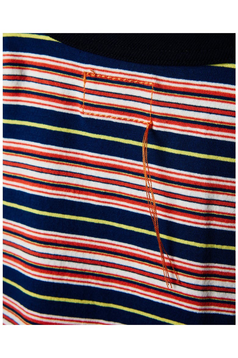 Yakut Ribbed Motif T-Shirt, Alternate, color, MULTI STRIPE