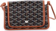 Pre-Owned Goyard Plumet Clutch Wallet Coated Canvas