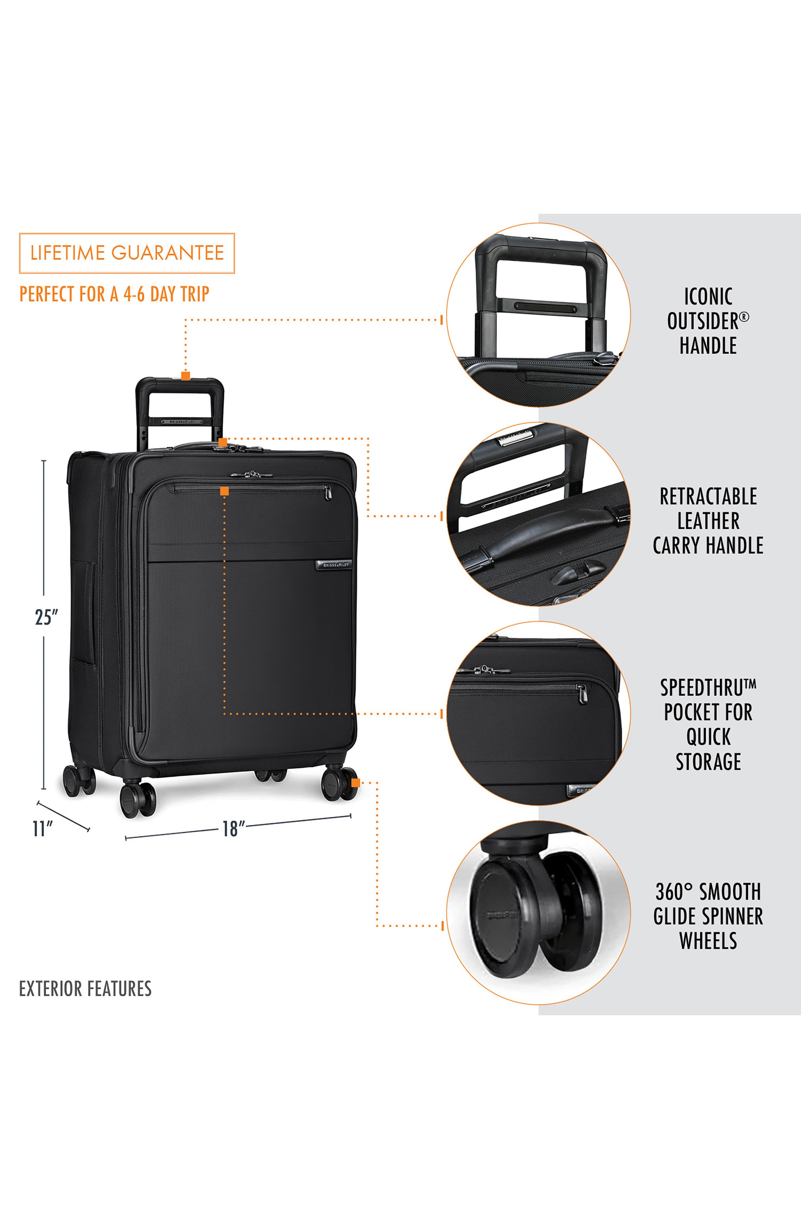 Briggs & Riley Baseline 25-Inch Expandable Spinner Packing Case, Alternate, color, 