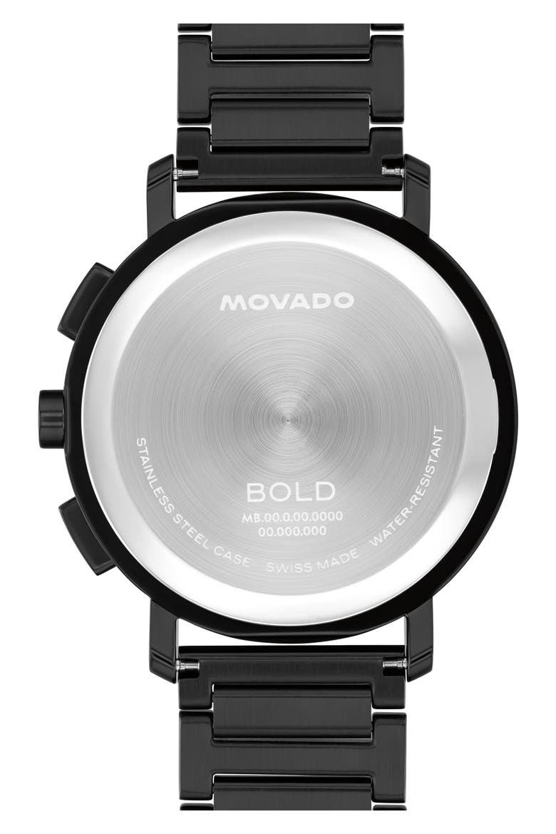 Bold Evolution 2.0 Chronograph Bracelet Watch, 42mm, Alternate, color, BLACK