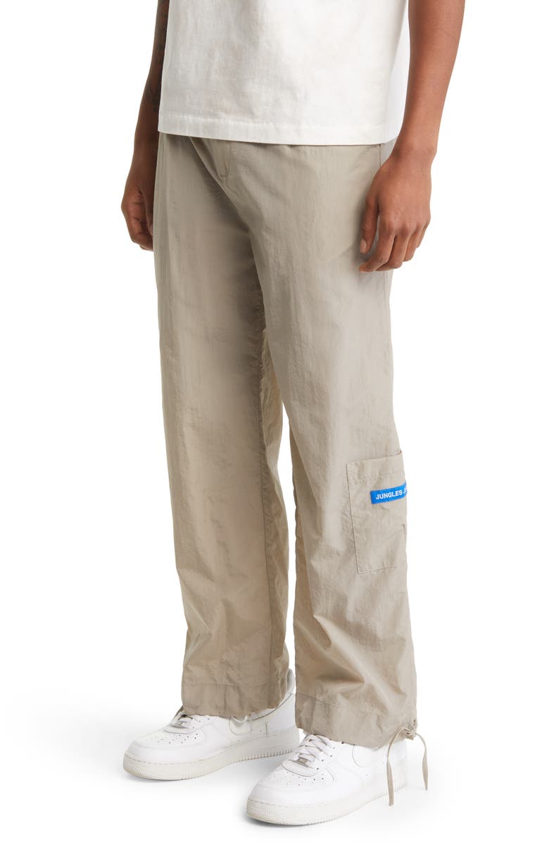 JUNGLES Pleated Nylon Pants, Alternate, color, 