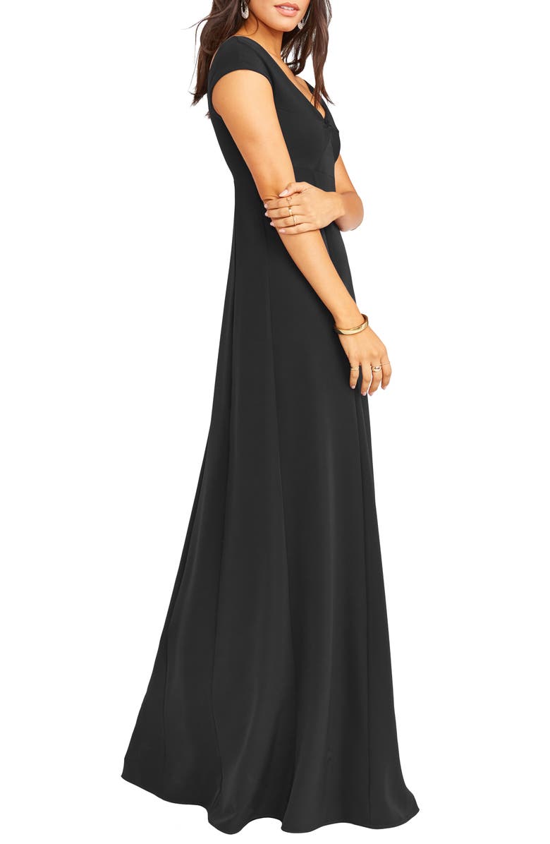 Show Me Your Mumu Zurich Front Knot Gown, Alternate, color, 