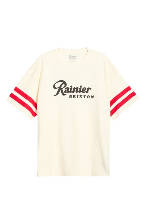Rainier 1878 Oversized Graphic Cotton T-Shirt