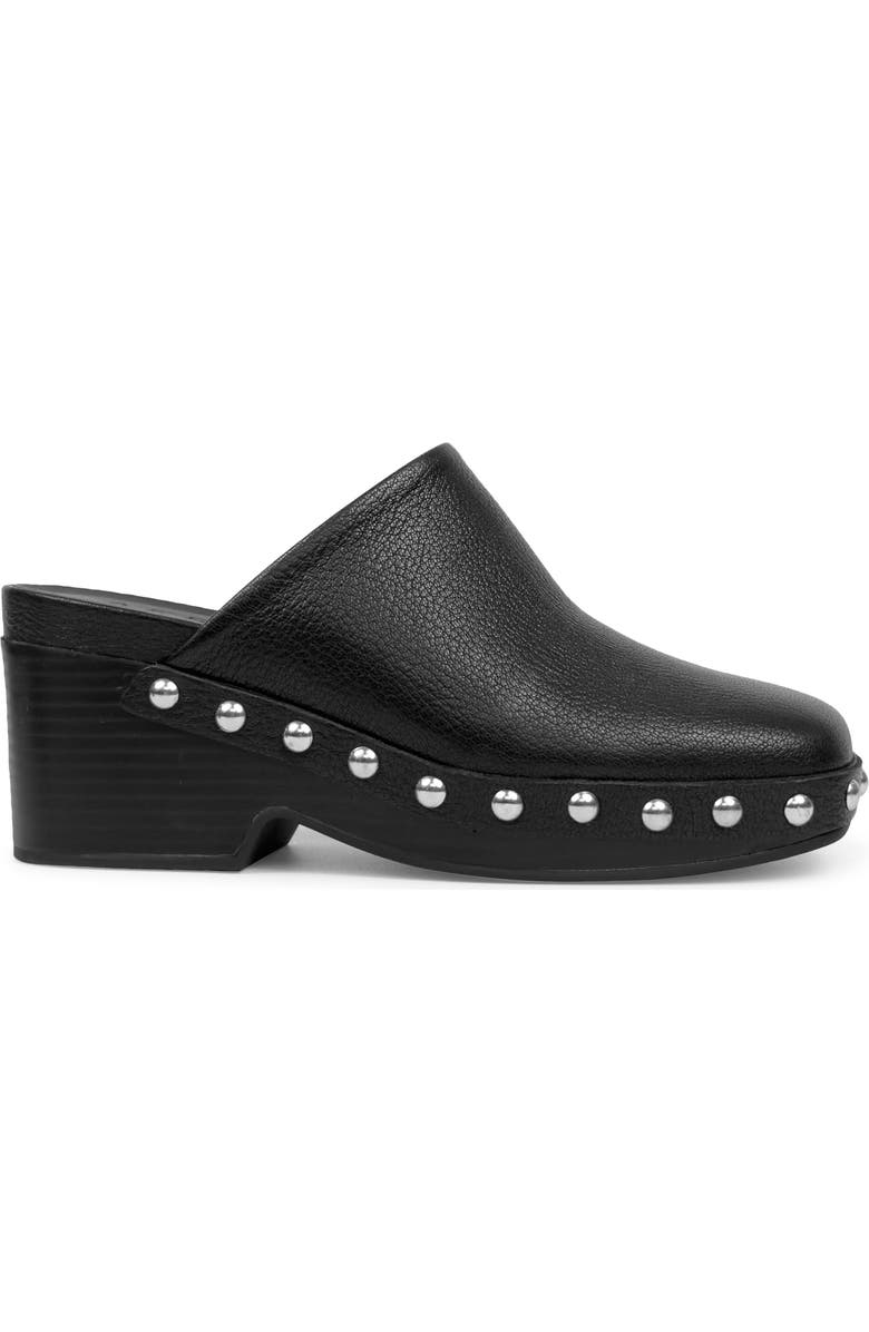 Aerosoles Cheryl Stud Clog, Alternate, color, Black Leather With Studs