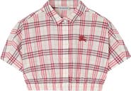 Burberry Check Cotton Shirt
