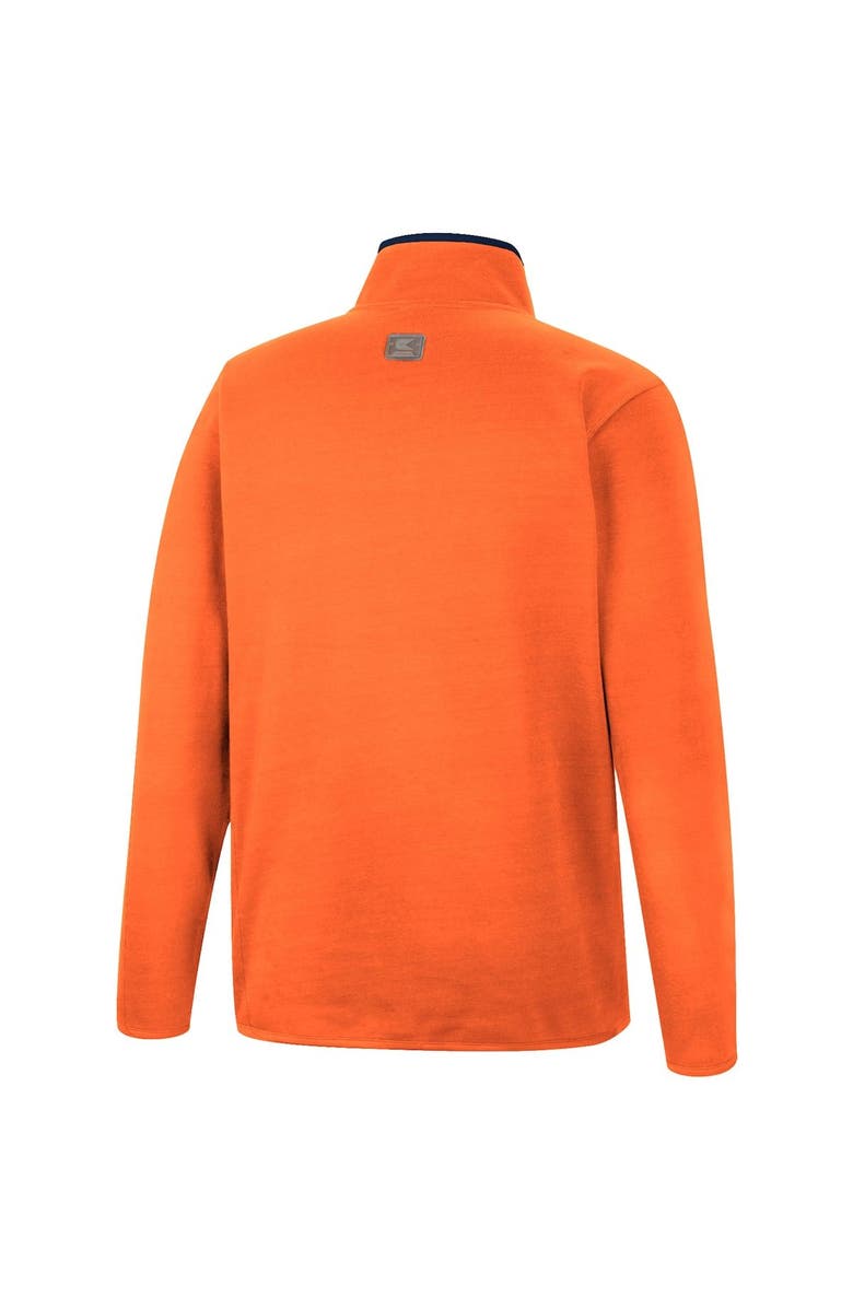 COLOSSEUM Men's Colosseum Orange Syracuse Orange Rebound Quarter-Snap Jacket, Alternate, color, 