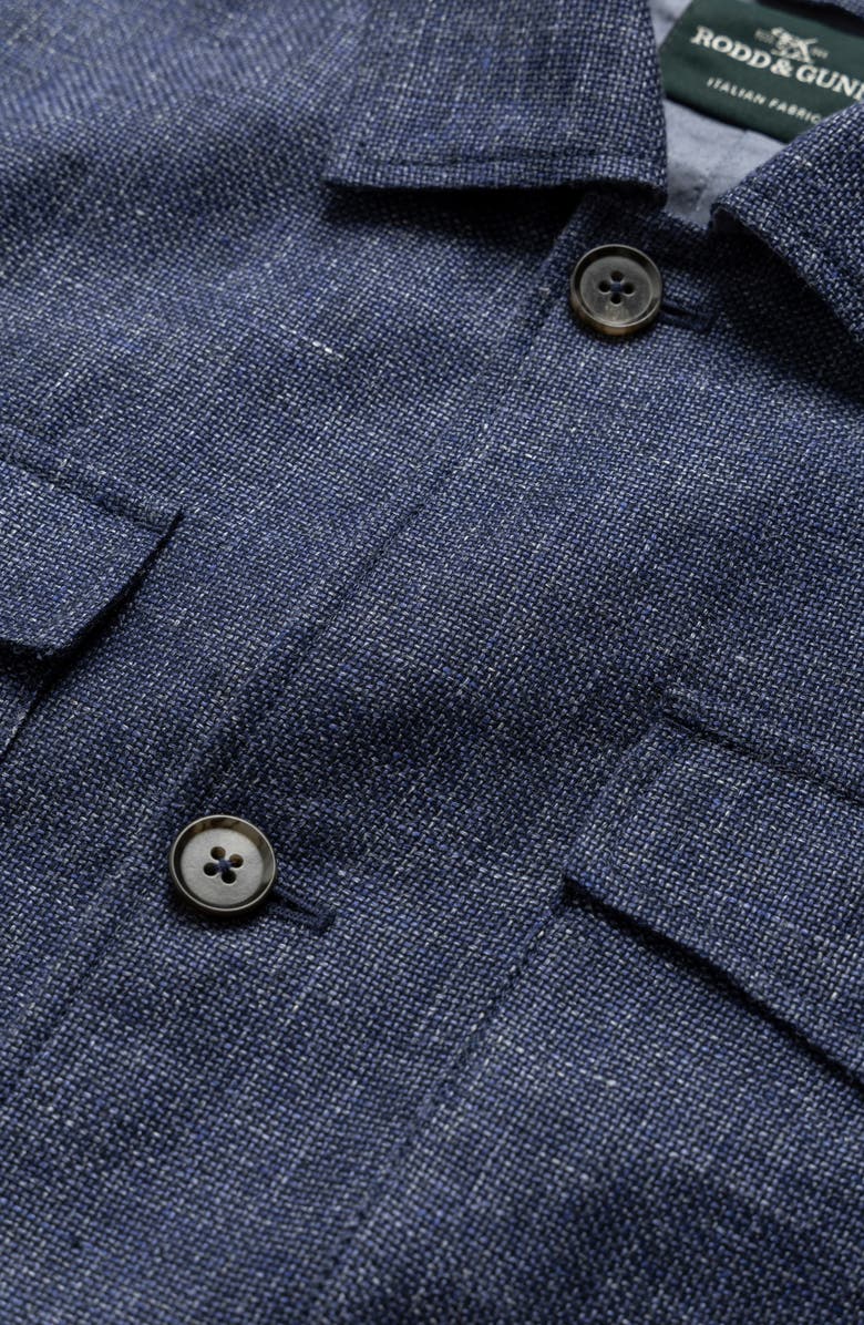 Rodd & Gunn Cascades Linen & Wool Overshirt, Alternate, color, 