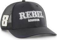 '47 Men's '47  Black Kyle Busch  Rebel Bourbon Trucker Adjustable Hat