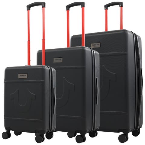Molded U 3-Piece Hardside Spinner Luggage Set 22", 26.5" & 30.5" Expandable Suitcases
