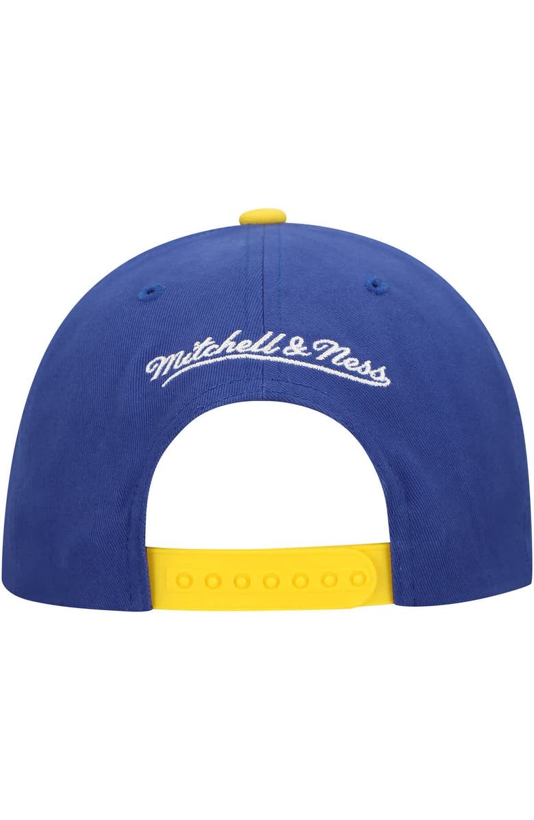 Mitchell & Ness Men's Mitchell & Ness Royal/Gold Golden State Warriors Team Up Classic Edition Adjustable Hat, Alternate, color, Royal
