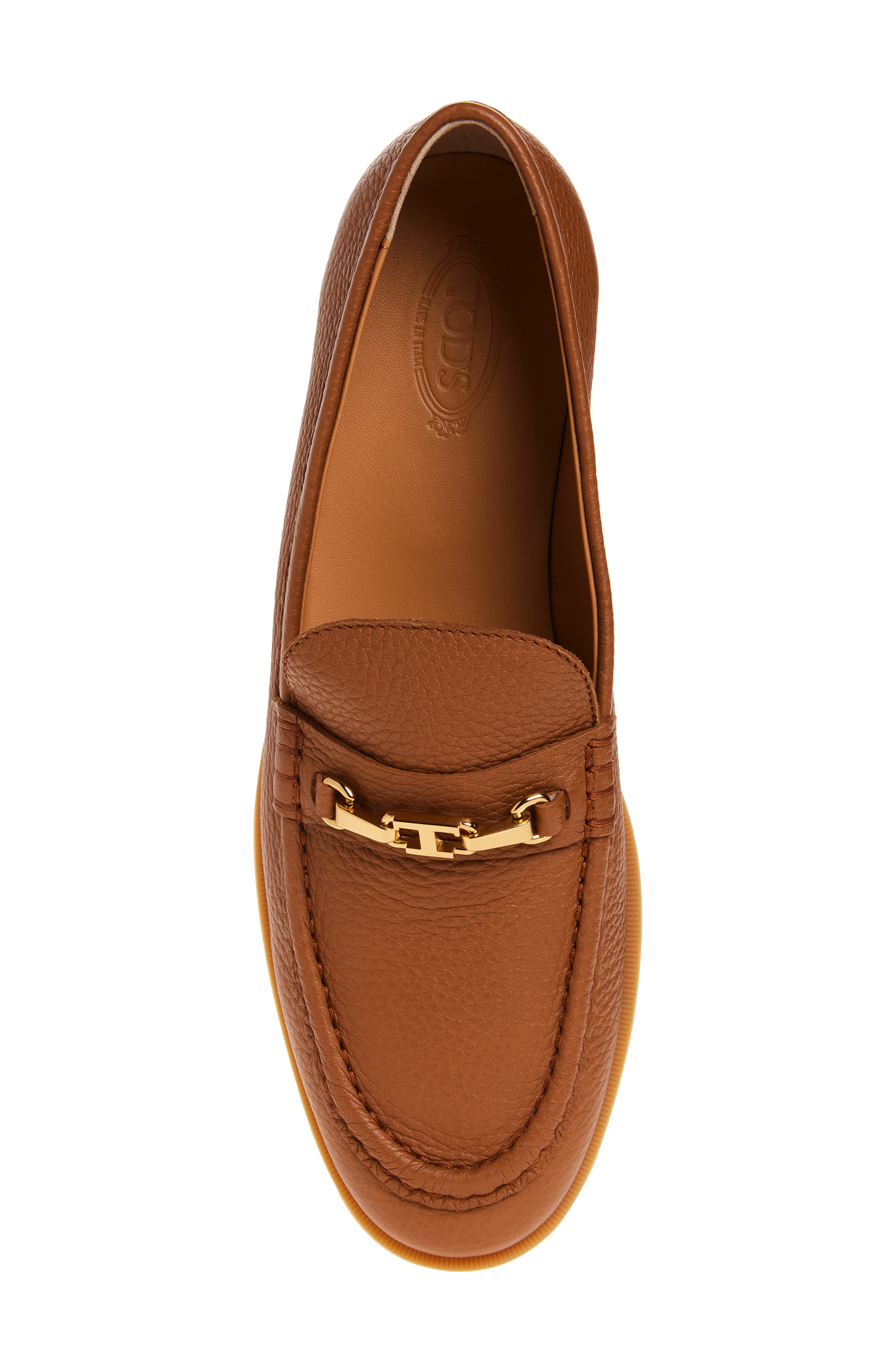 Tod's Chain Loafer, Alternate, color, Kenia Scuro