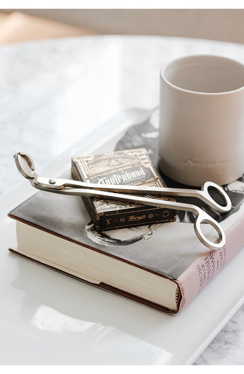 Aerangis Stainless Steel Candle Wick Trimmer, Alternate, color, Silver