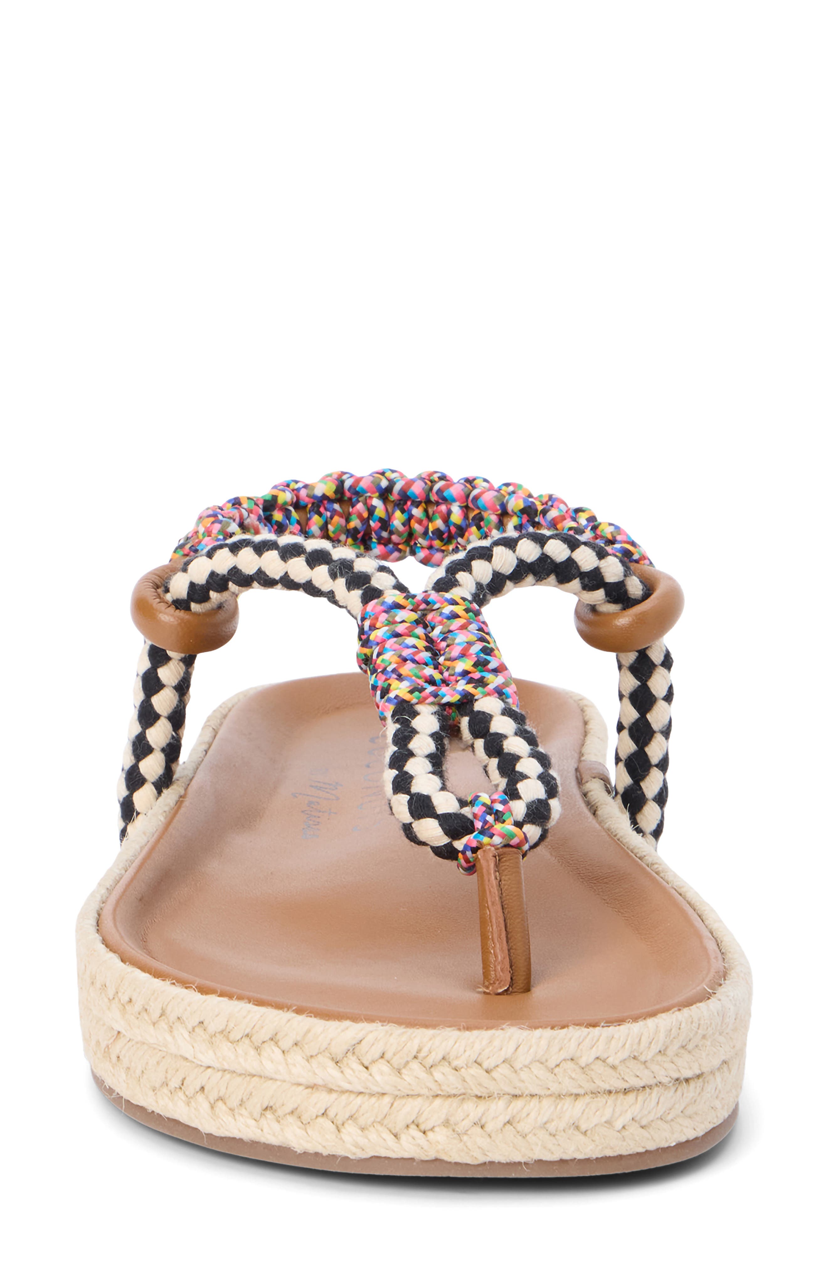Coconuts by Matisse Celia Platform Sandal, Alternate, color, Black Multi