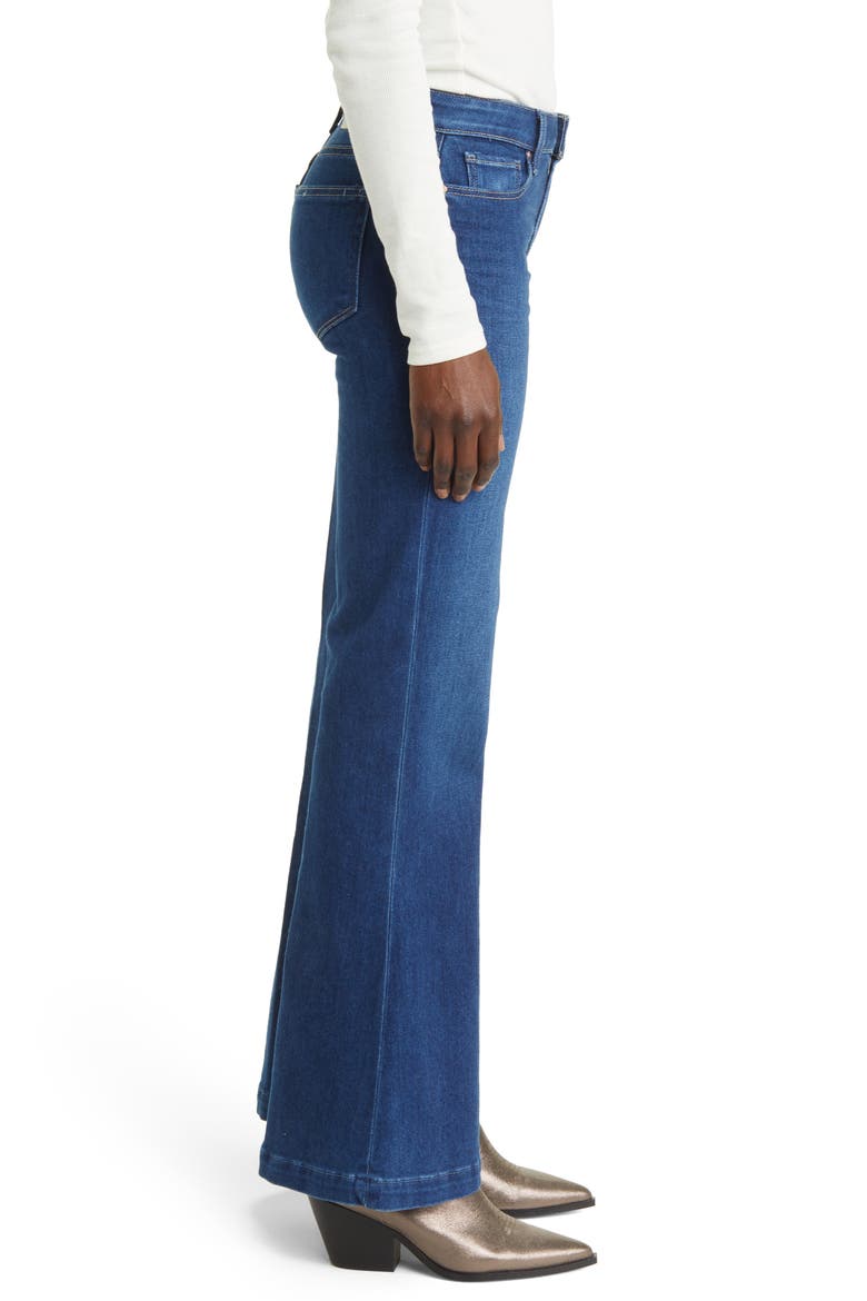 Genevieve High Waist Flare Jeans, Alternate, color, TIMELESS