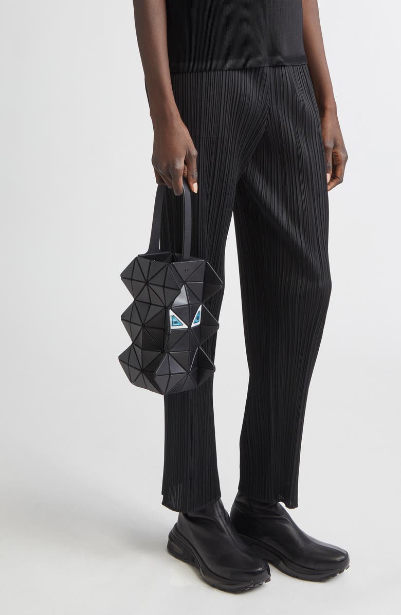 Bao Bao Issey Miyake Meow Top Handle Bag, Alternate, color, Black