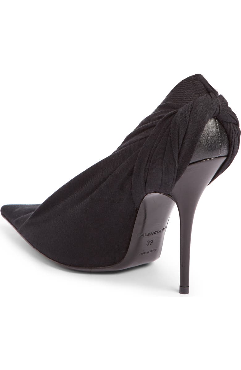 Balenciaga Logo Wrap Pump, Alternate, color,