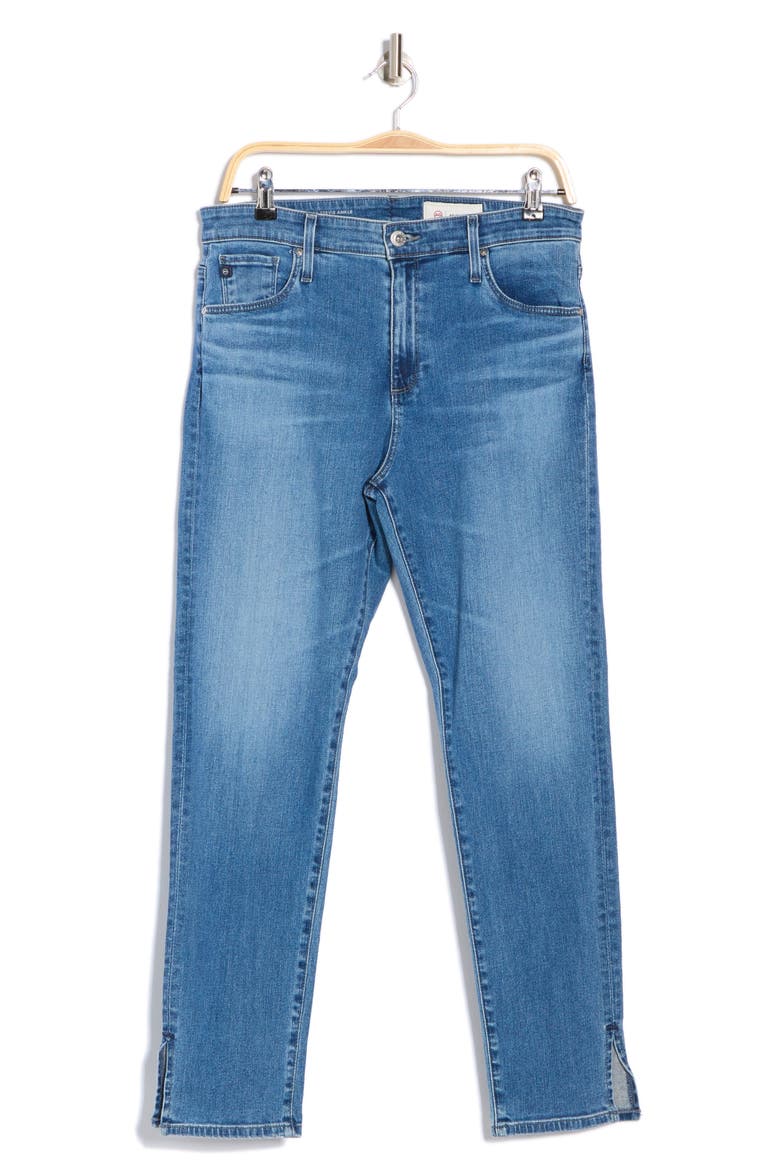 Stevie High Waist Ankle Jeans, Main, color, RHODES