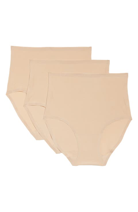 Soft Stretch 3-Pack High Waist Briefs