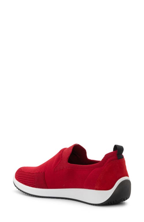 Ara Leena Sneaker In Red