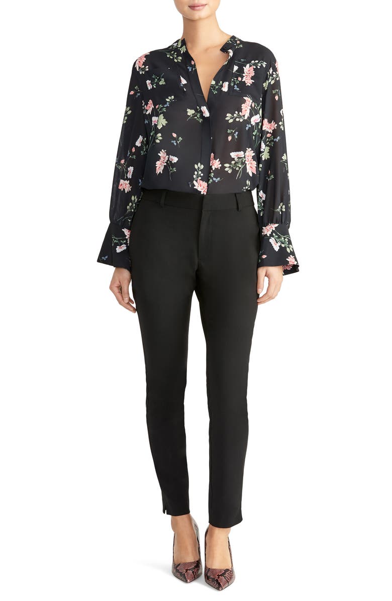 Rachel Roy Collection Print Pocket Blouse, Alternate, color,