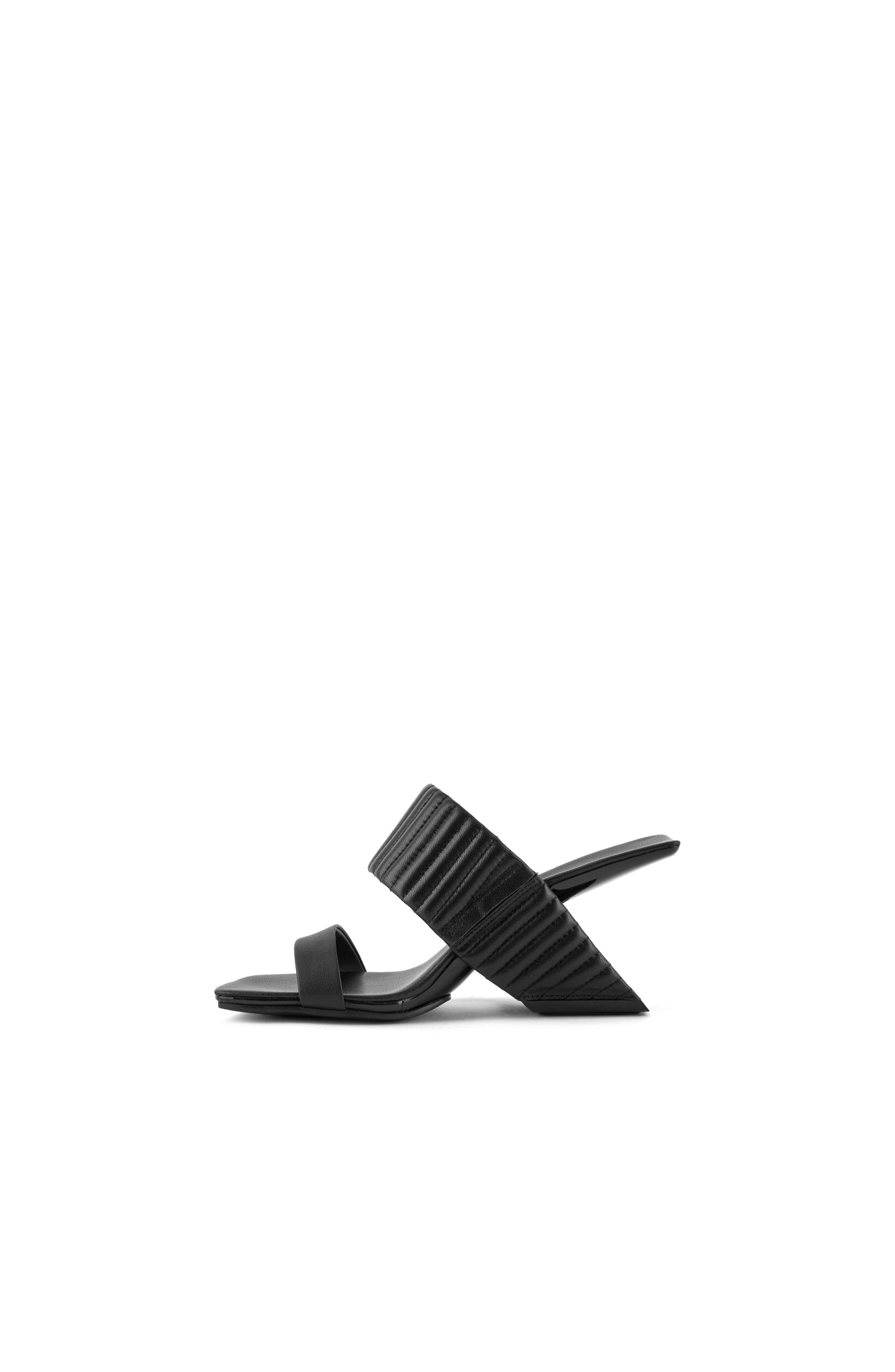 United Nude Loop Hi Puffier Sandals, Alternate, color, Black Puffier