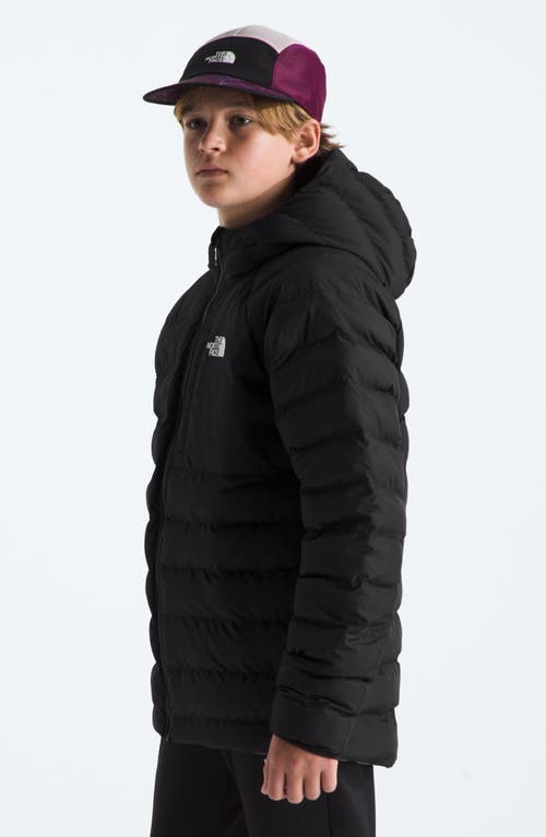 The North Face Kids' Perrito Reversible Water Repellent Jacket In Black