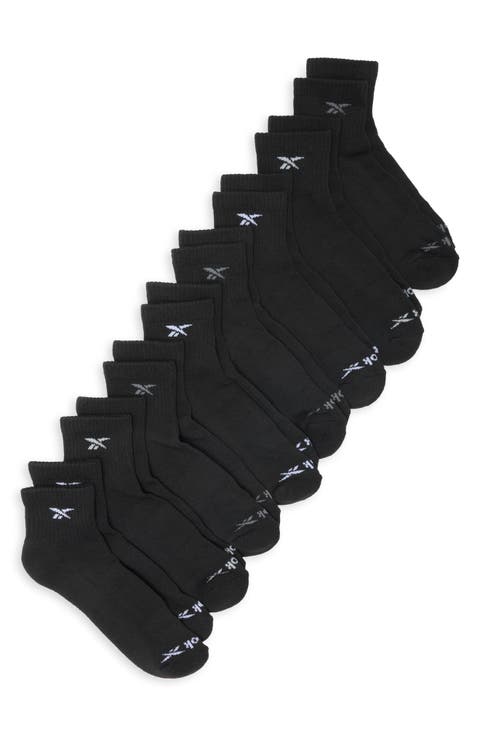 8-Pack Terry Low Cut Ankle Socks
