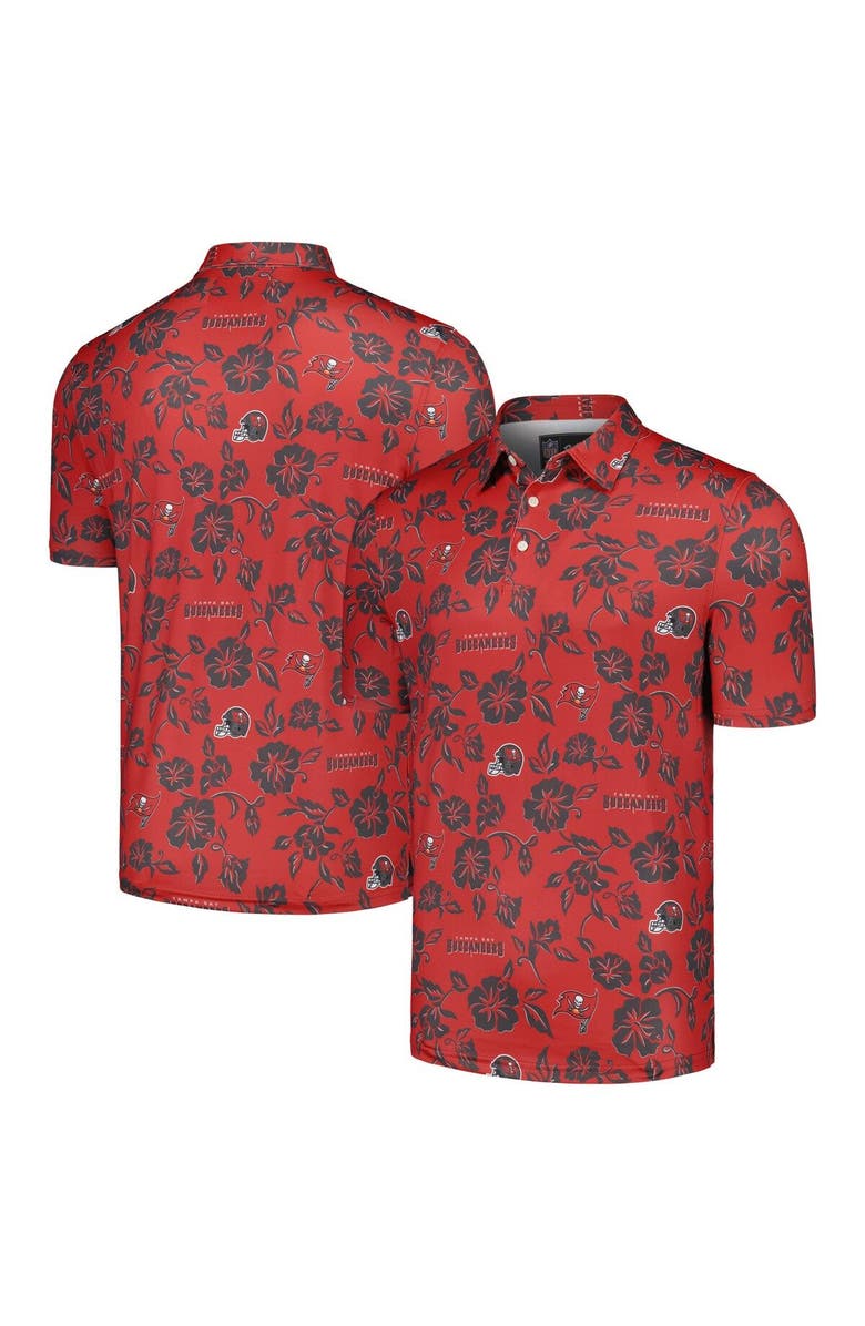 Reyn Spooner Men's Reyn Spooner Red Tampa Bay Buccaneers Pua Performance Polo, Main, color, 
