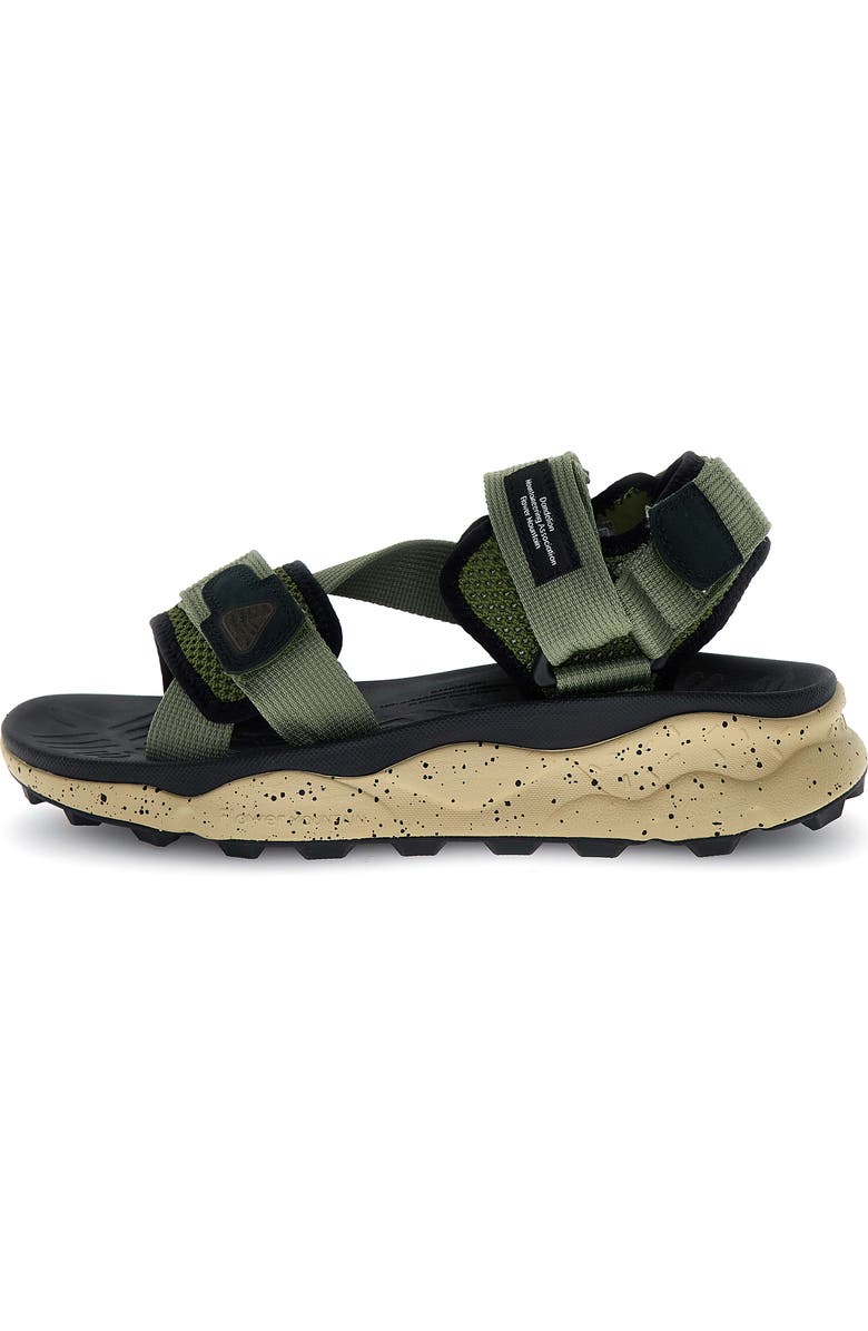 Flower MOUNTAIN Nazca 2 Sandal, Alternate, color, Military