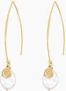 Bearfruit Jewelry Samara Pearl Earrings Dainty Freshwater Pearl Statement