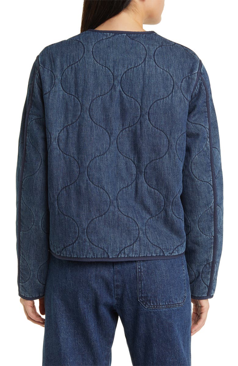 rag & bone Remi Quilted Denim Jacket, Alternate, color,