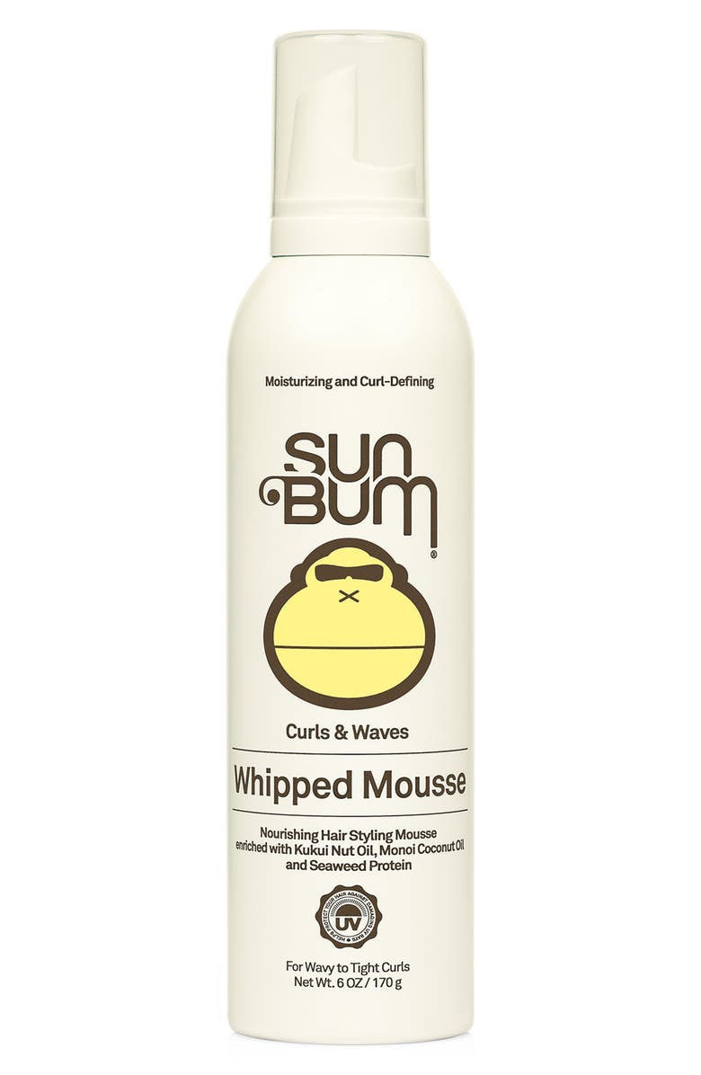 Sun Bum Curls & Waves Whipped Mousse, Main, color, 