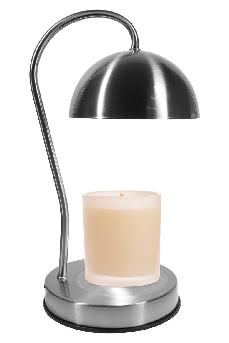 Metal Candle Warmer, Alternate, color, CHROME