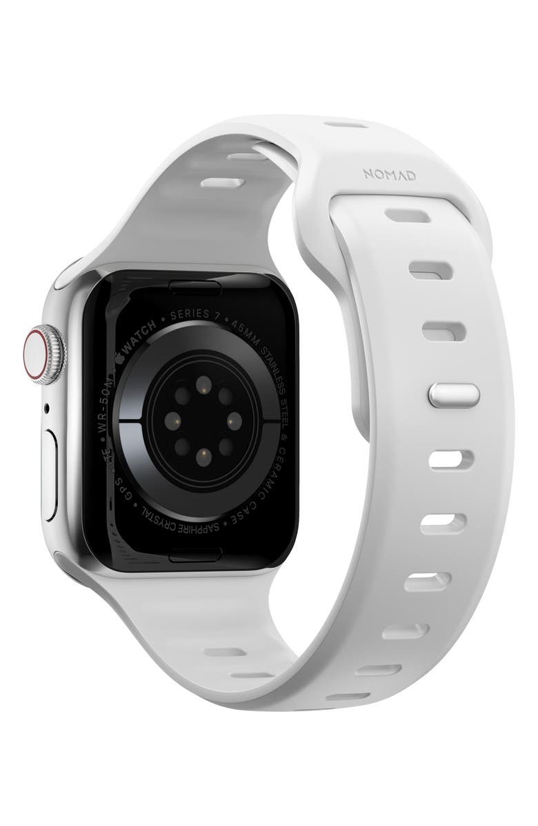 Nomad Sport Slim FKM Rubber 45mm Apple Watch<sup>®</sup> Watchband, Alternate, color,