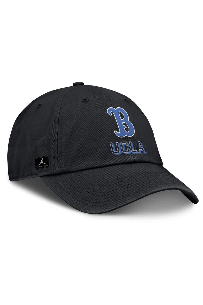 Men's Jordan Brand Black UCLA Bruins 2025 On-Field Club Adjustable Hat, Alternate, color, Black
