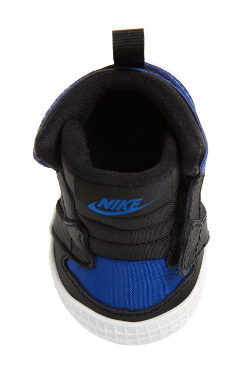 Jordan Nike Air  1 Crib Bootie In Black
