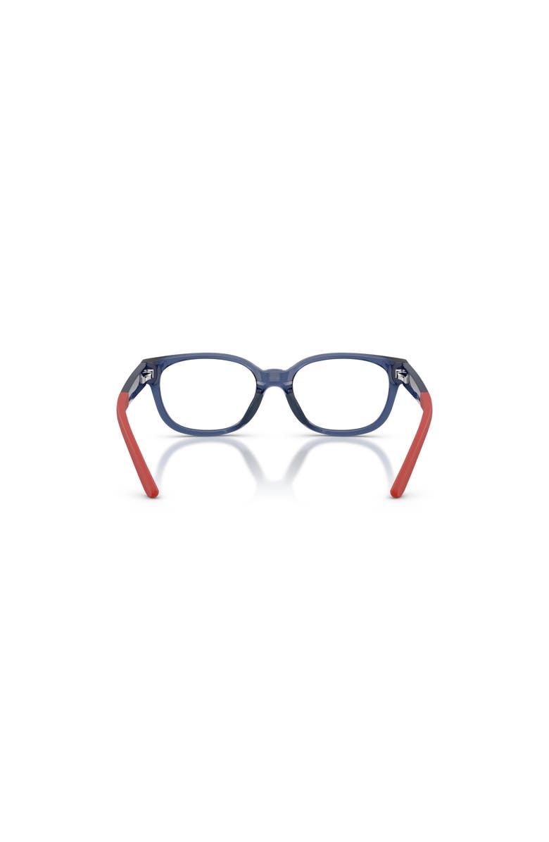 Polo Ralph Lauren 45mm Rectangle optical glasses, Alternate, color, Blue