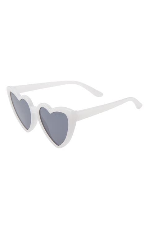 Priscilla 50mm Heart Sunglasses (Kids)