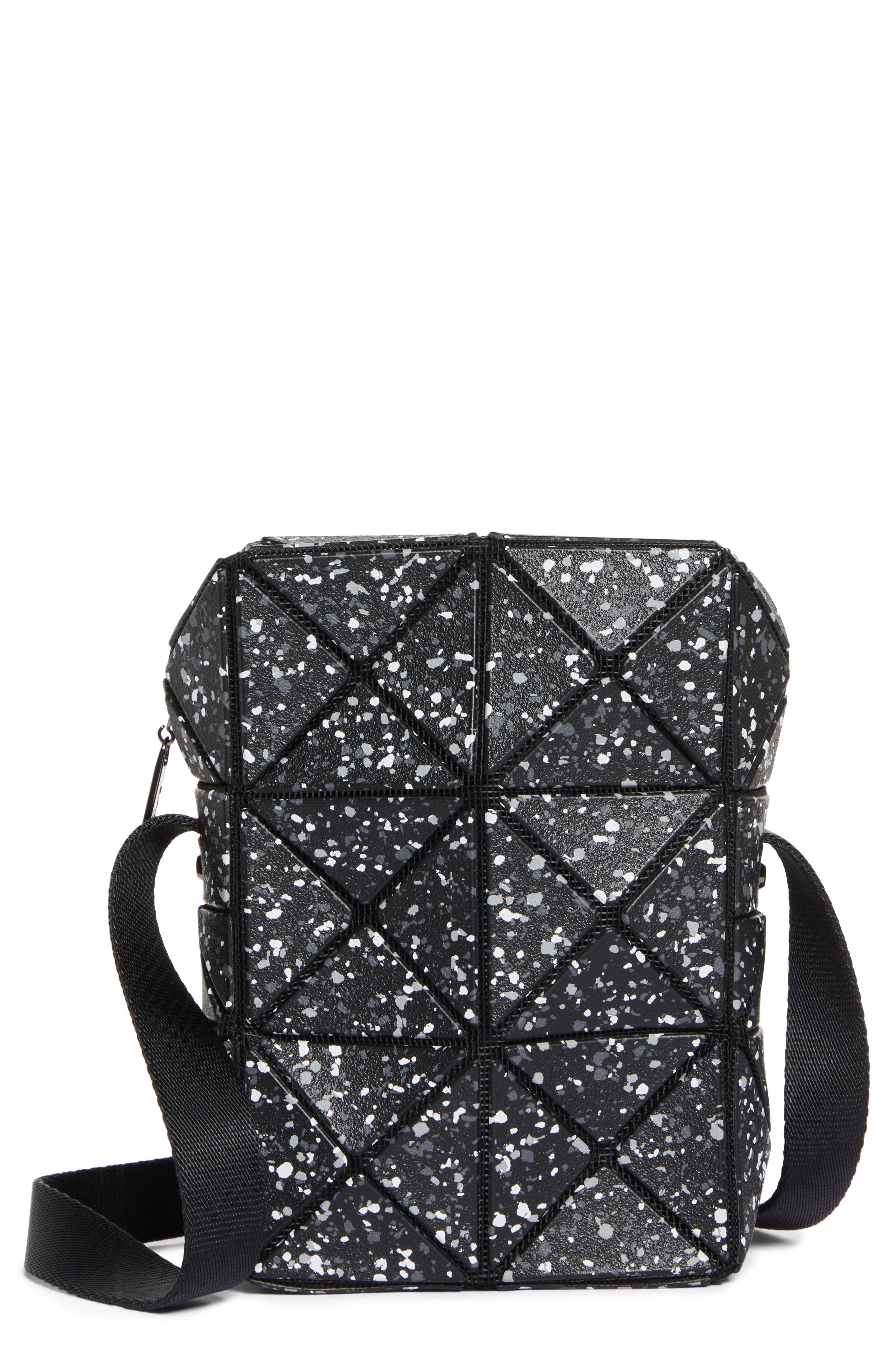 Bao Bao Issey Miyake City Swingpack Crossbody Bag, Main, color, Urban Black